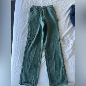 PacSun Women's Green Boyfriend Jeans